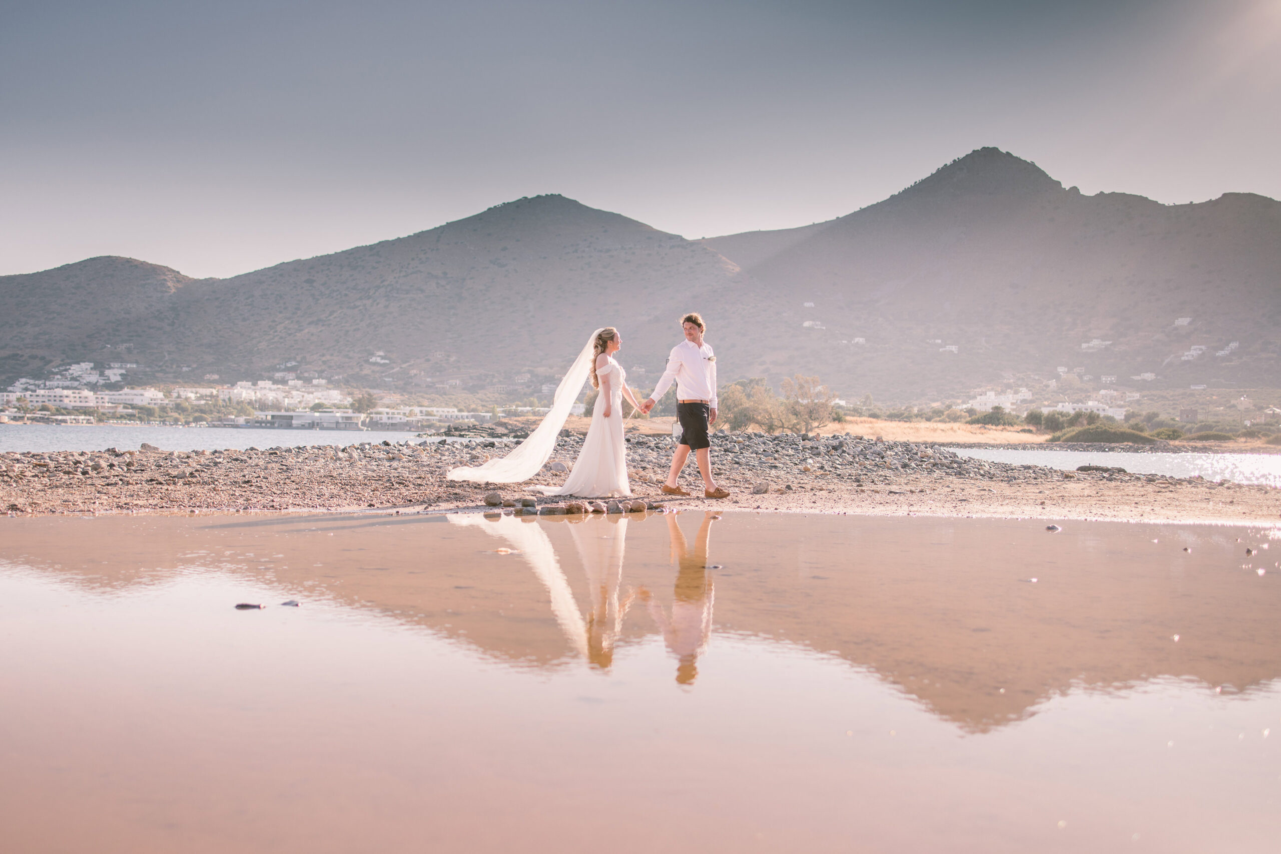 Beautiful Destination wedding in Crete, Greece