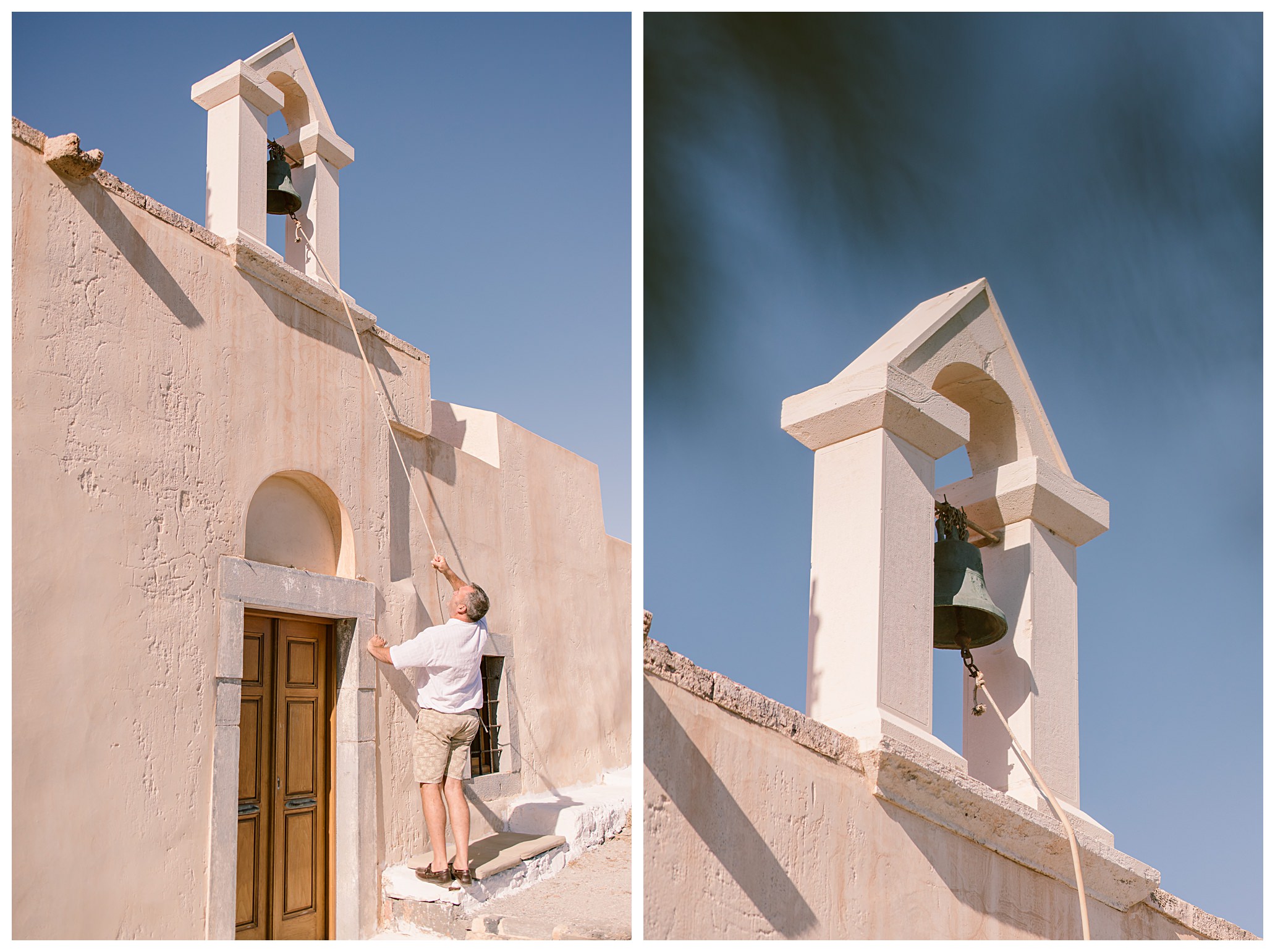 Beautiful destination wedding in Crete Greece
