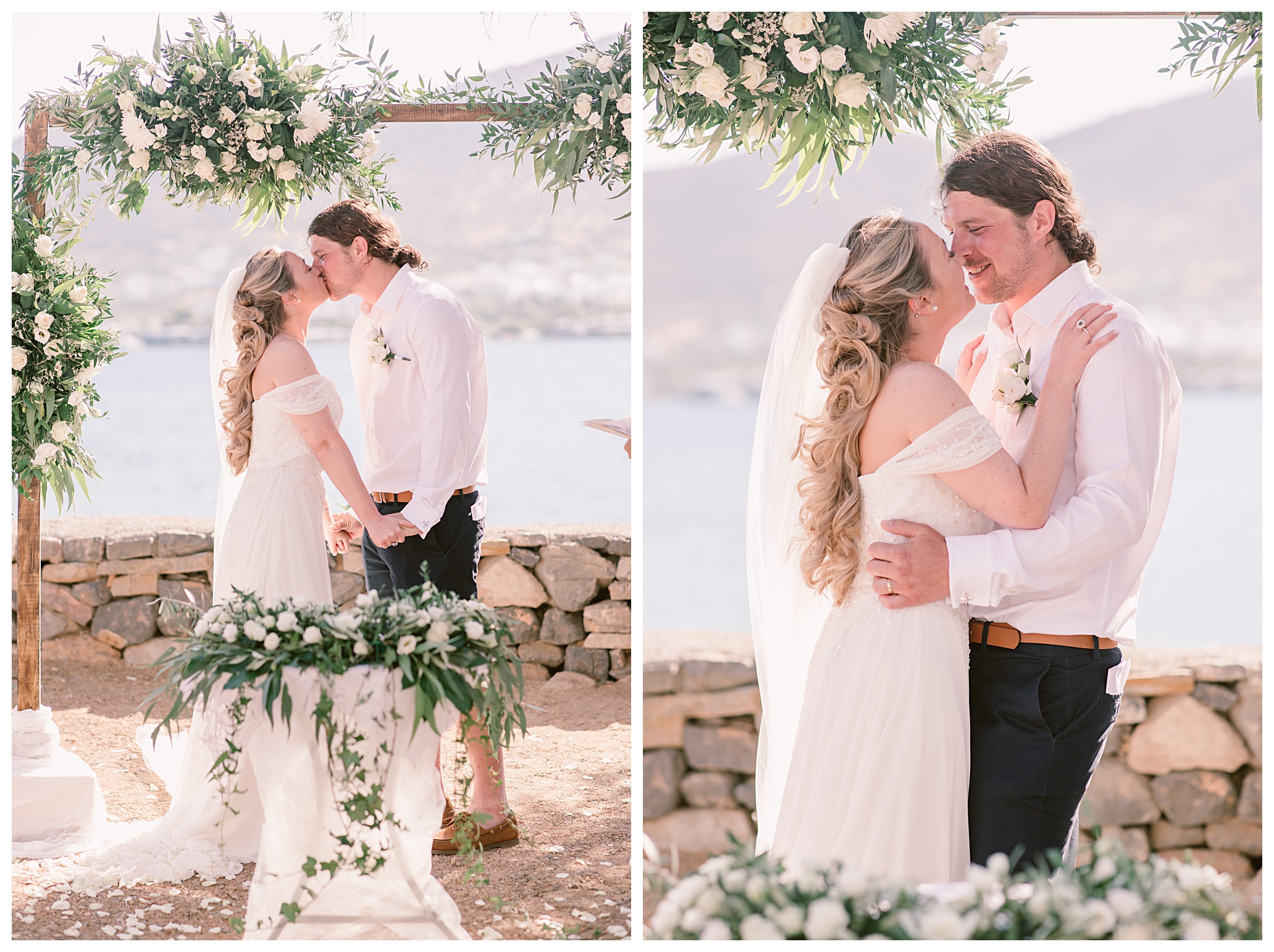 Beautiful destination wedding in Crete Greece 163