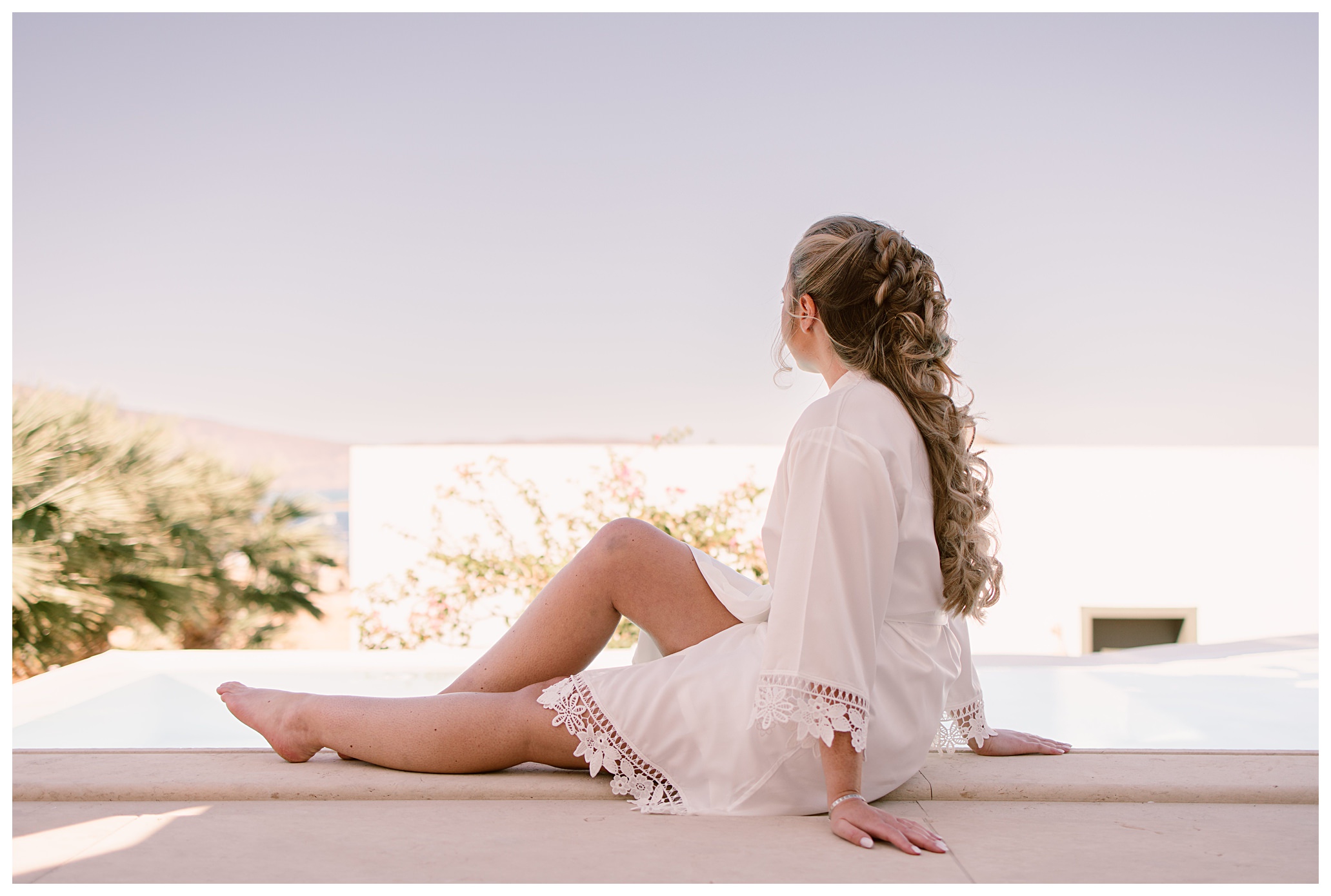 Beautiful destination wedding in Crete Greece