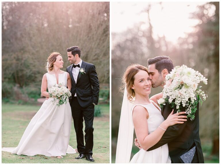 Black tie Wedding at Chewton Glen by Hampshire Wedding Photographer Lucylou Photography