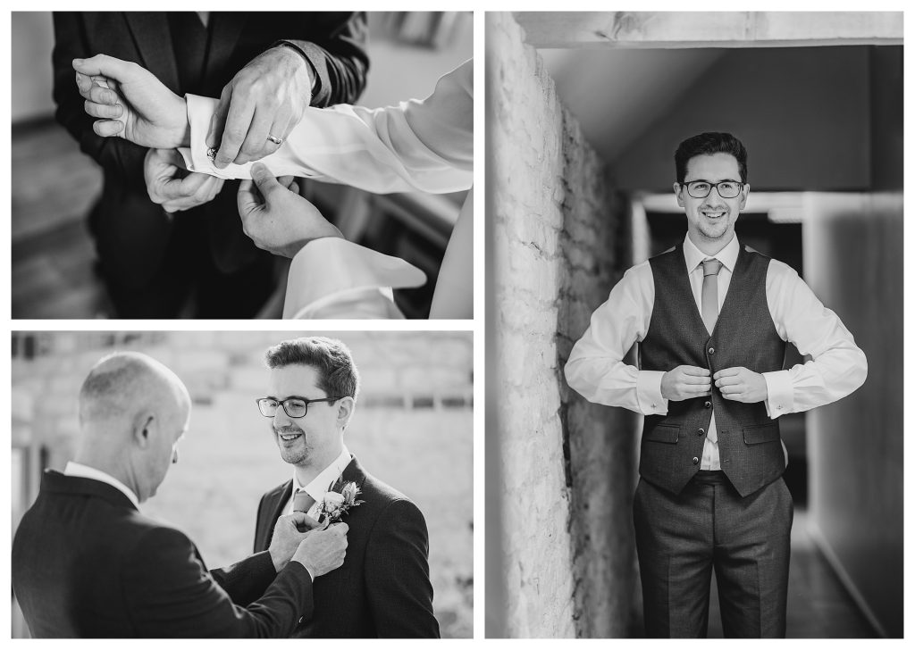 Pre-Ceremony Wedding Checklist -Groom getting ready