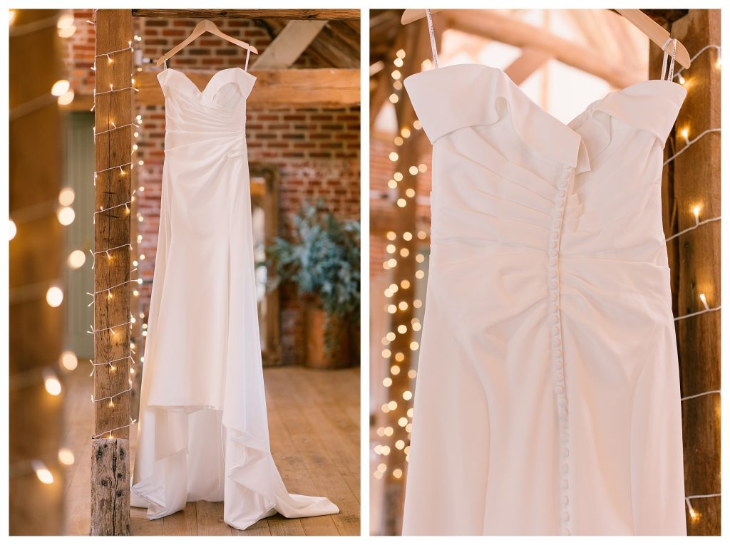 Pre-Ceremony Wedding Checklist - wedding dress